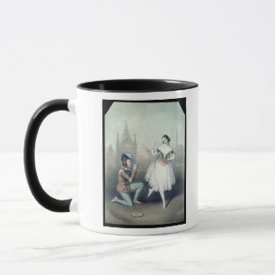 Taza La Esmeralda': Carlotta Grisi y Julio Perrot