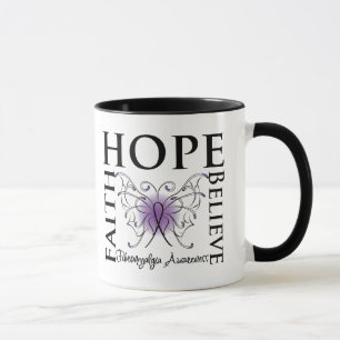 Taza La esperanza cree la fe - Fibromyalgia