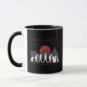 Taza La evolución del juego es divertida