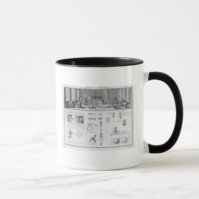 Taza La fábrica del Pin, platea 2 del volumen IV (Derecha)