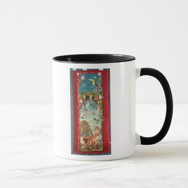 Taza La fábula de Esopo el Fox y las uvas (Derecha)