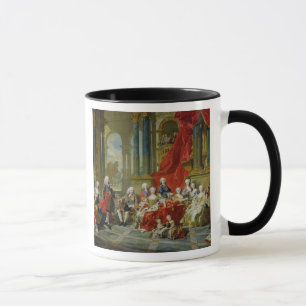 Taza La familia de Philip V, 1743 (aceite en lona)
