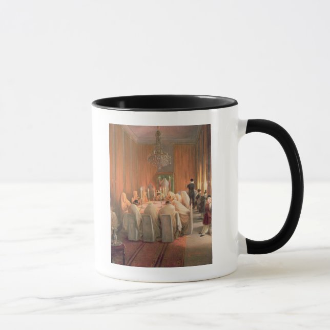 Taza La familia de Rothschild en el rezo (Derecha)