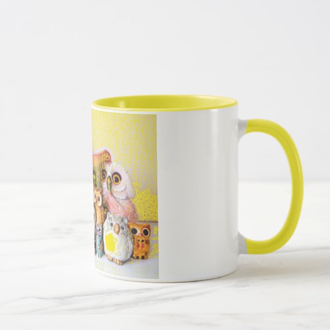 Taza La familia del búho (Derecha)