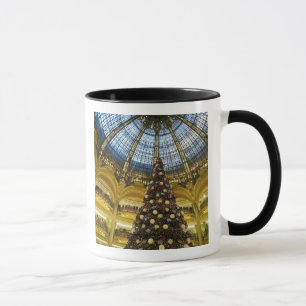 Taza La Fayette en el navidad, París, Francia de