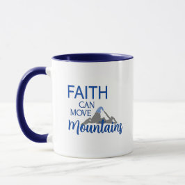Taza La fe puede mover montañas