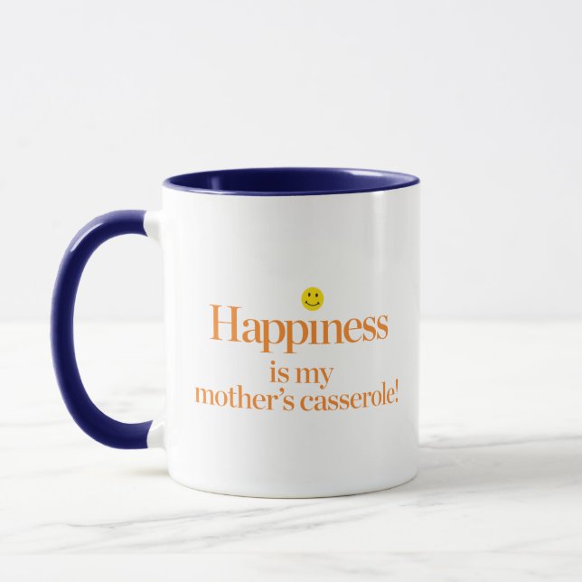 Taza La felicidad es la cazuela de mi madre (Izquierda)
