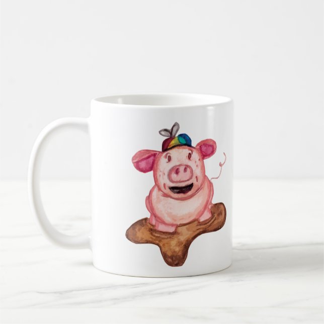 Taza La felicidad es un embrollo de barro (Izquierda)