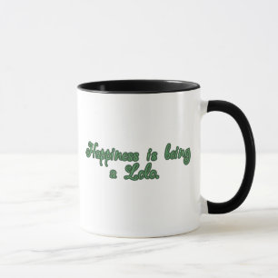 Taza La felicidad está siendo un Lolo