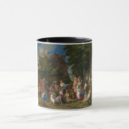 Taza La fiesta de los dioses (por Giovanni Bellini)