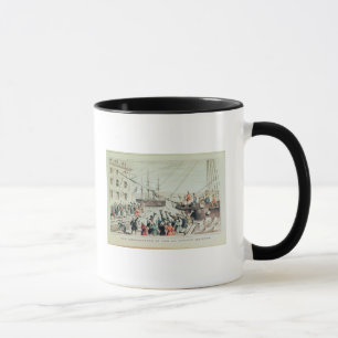 Taza La fiesta del té de Boston, 1846