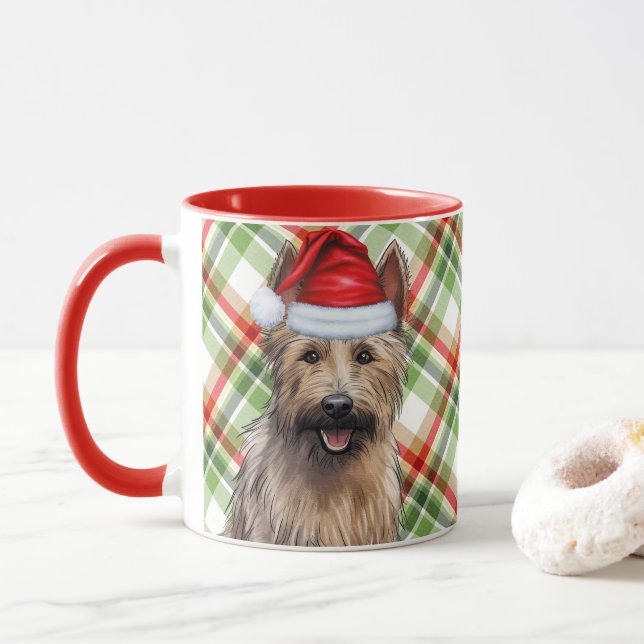 Taza La fiesta en Berger Picard de Dog Lover (Con donut)