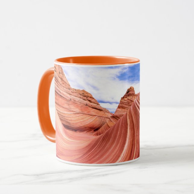 Taza La formación rock Wave Sandstone (Anverso izquierdo)