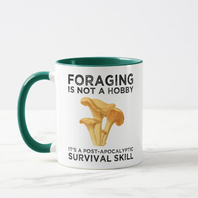 Taza La Forraje No Es Un Hobby Chanterelle (Izquierda)