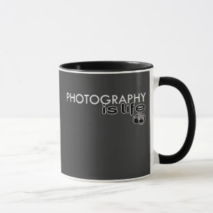 Taza La fotografía es vida
