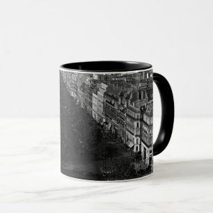 Taza La Francia vintage París acampa la avenida Elysées