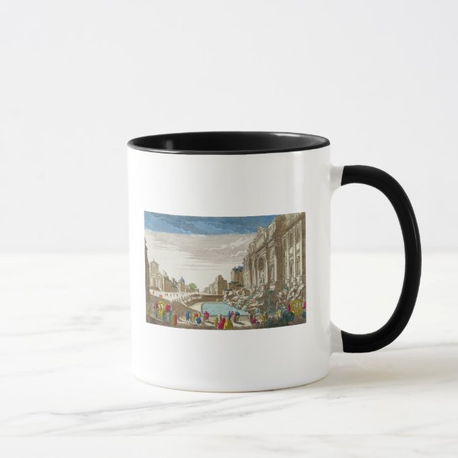 Taza La fuente del Trevi, Roma (Derecha)