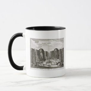 Taza La fuente en el laberinto en el placer principesco