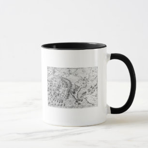 Taza La fuerza inglesa y holandesa que hace frente a la