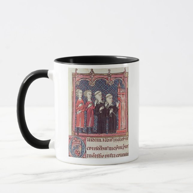Taza La fundación de un monasterio (Izquierda)