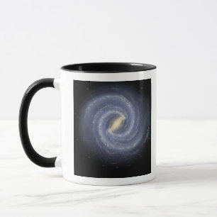 Taza La galaxia de la Vía Láctea (anotada)