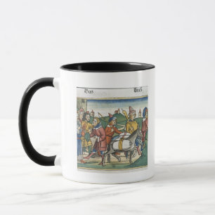 Taza La génesis 42 25-28 José envía sus hermanos los