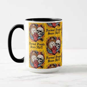 Taza La gente normal me asusta