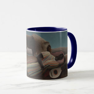 Taza La gitana dormida de Henri Rousseau, Arte Antiguo