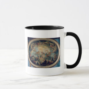 Taza La glorificación de la Virgen, 1731