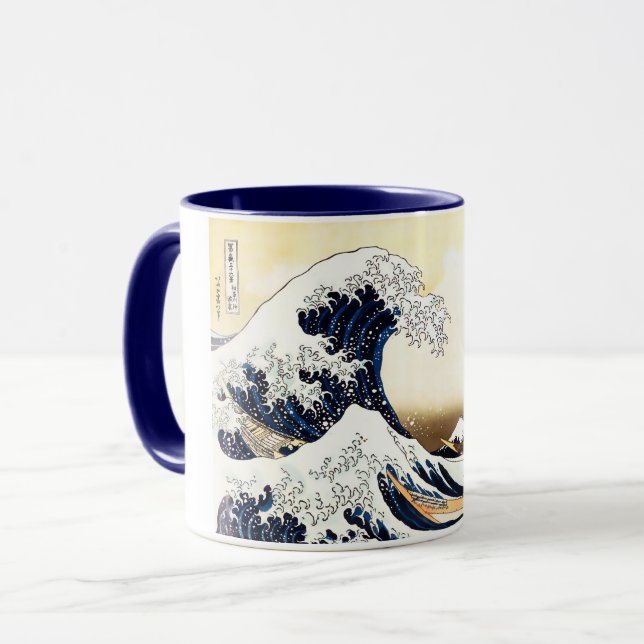 Taza La gran onda de Kanagawa (Anverso izquierdo)