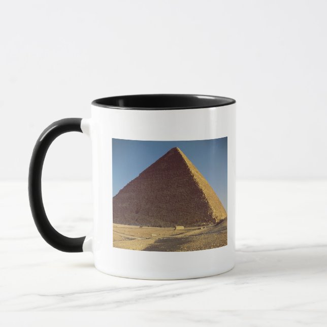 Taza La gran pirámide del viejo reino de Khufu (Izquierda)