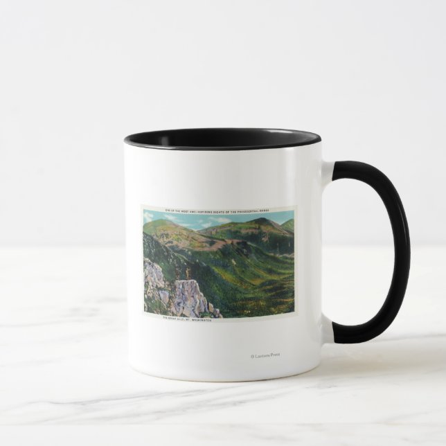Taza La Gran Vista del Golfo de la Cordillera Presidenc (Derecha)