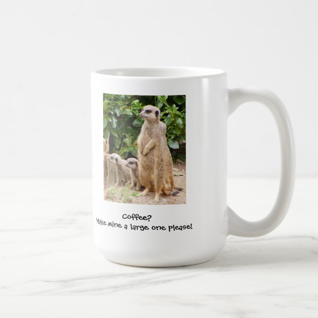Taza la grande de Meerkat (Derecha)