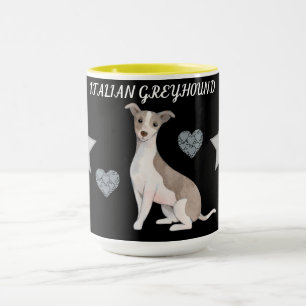 TAZA LA GREYHOUND ITALIANA COMBO DOS DIVERSOS MUG. JARR