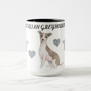 TAZA LA GREYHOUND ITALIANA COMBO DOS DIVERSOS MUG. JARR