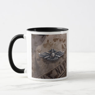 Taza La guerra alistada de la fuerza marina de flota
