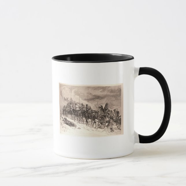 Taza La guerra entre Servia y Bulgaria (Derecha)