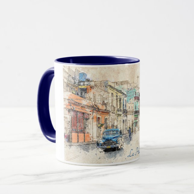 Taza La Habana, Cuba Combo Mug (Anverso izquierdo)