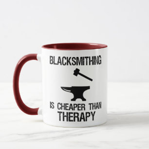 Taza La herrería es más barata que la terapia diverti