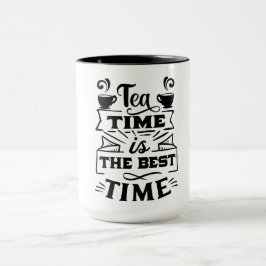 Taza la hora del té es el mejor momento - Sip y Savor