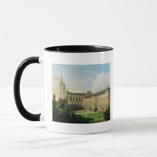 Taza La iglesia de la abadía de Santo-Denis (Izquierda)