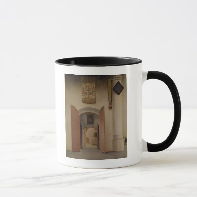 Taza La iglesia de St. Laurens, Alkmaar, 1661 (Derecha)