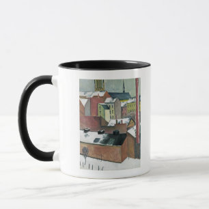 Taza La iglesia de St Mary en Bonn en Snow, 1911