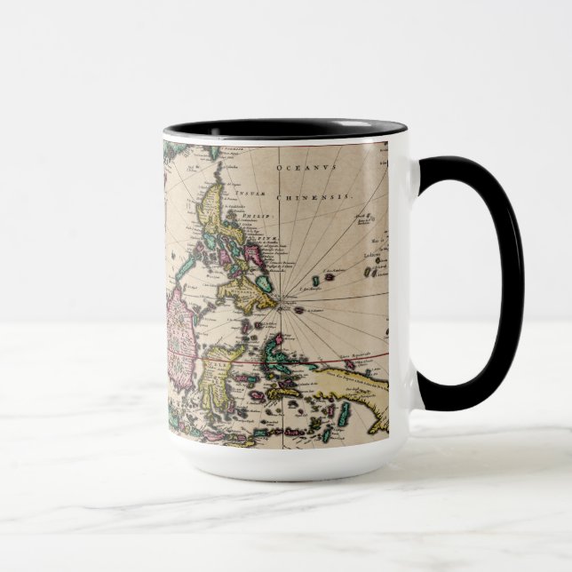 Taza La India y Ceilán a Australia (Derecha)