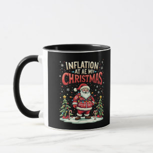 Taza La inflación se aburre de mis Navidades La diverti