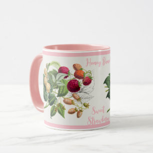 Taza La inventiva miel Bunch Sweet Strawberry personali