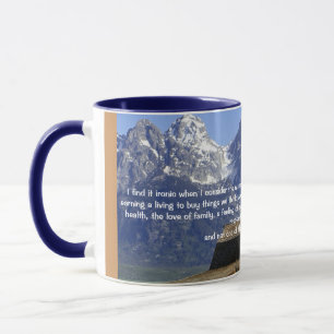 Taza La ironía de la vida