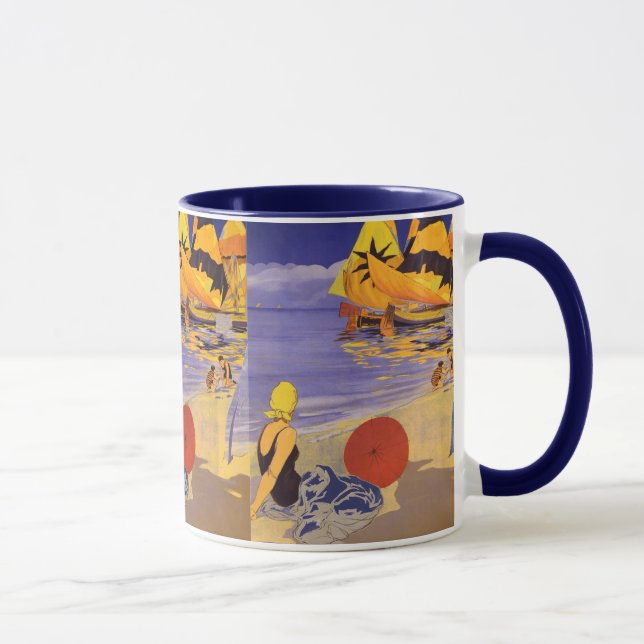 Taza La Italia de la cosecha en el océano (Derecha)