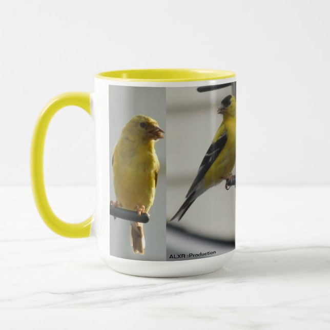 Taza La jardinera de aves del estado de los jardines (Izquierda)