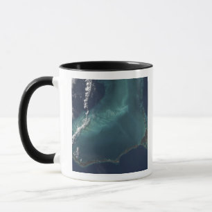 Taza La larga y estrecha isla Eleuthra de las Bahamas